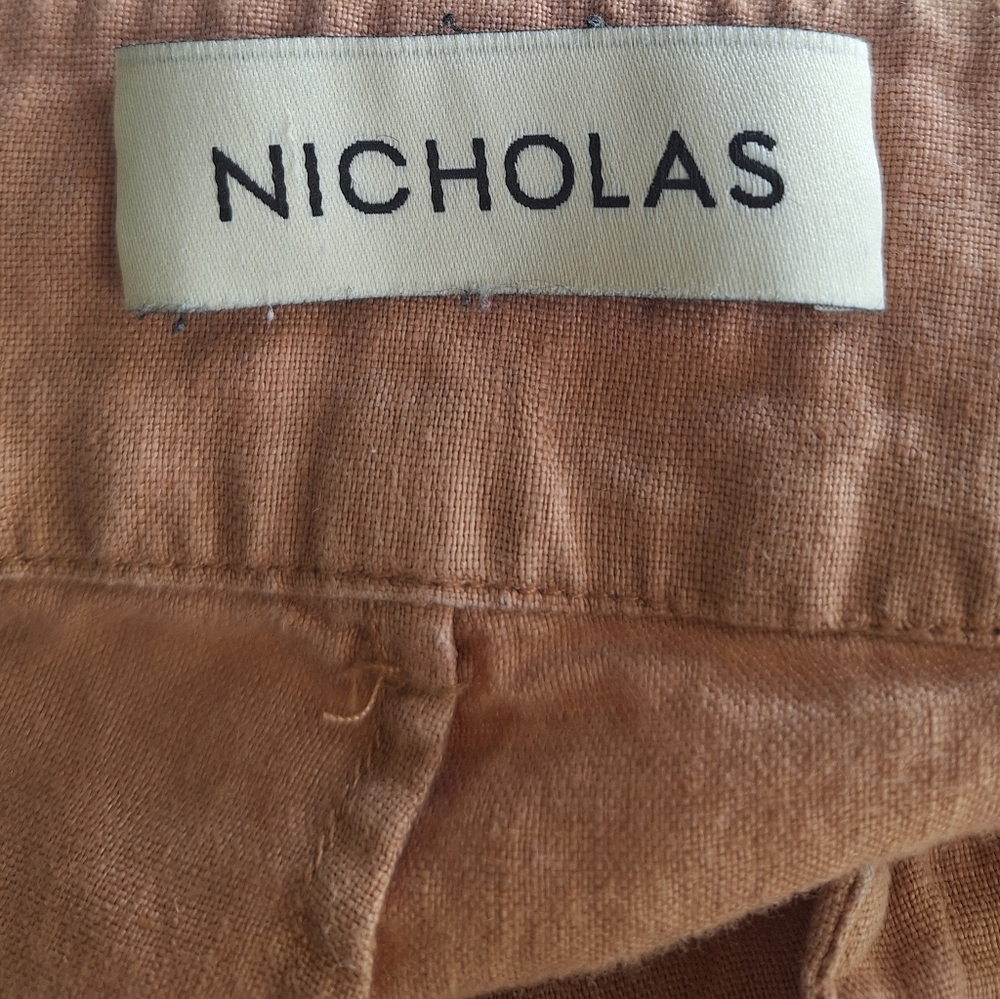 Nicholas Delfina Longline‎ Linen Short - Picture 9 of 11